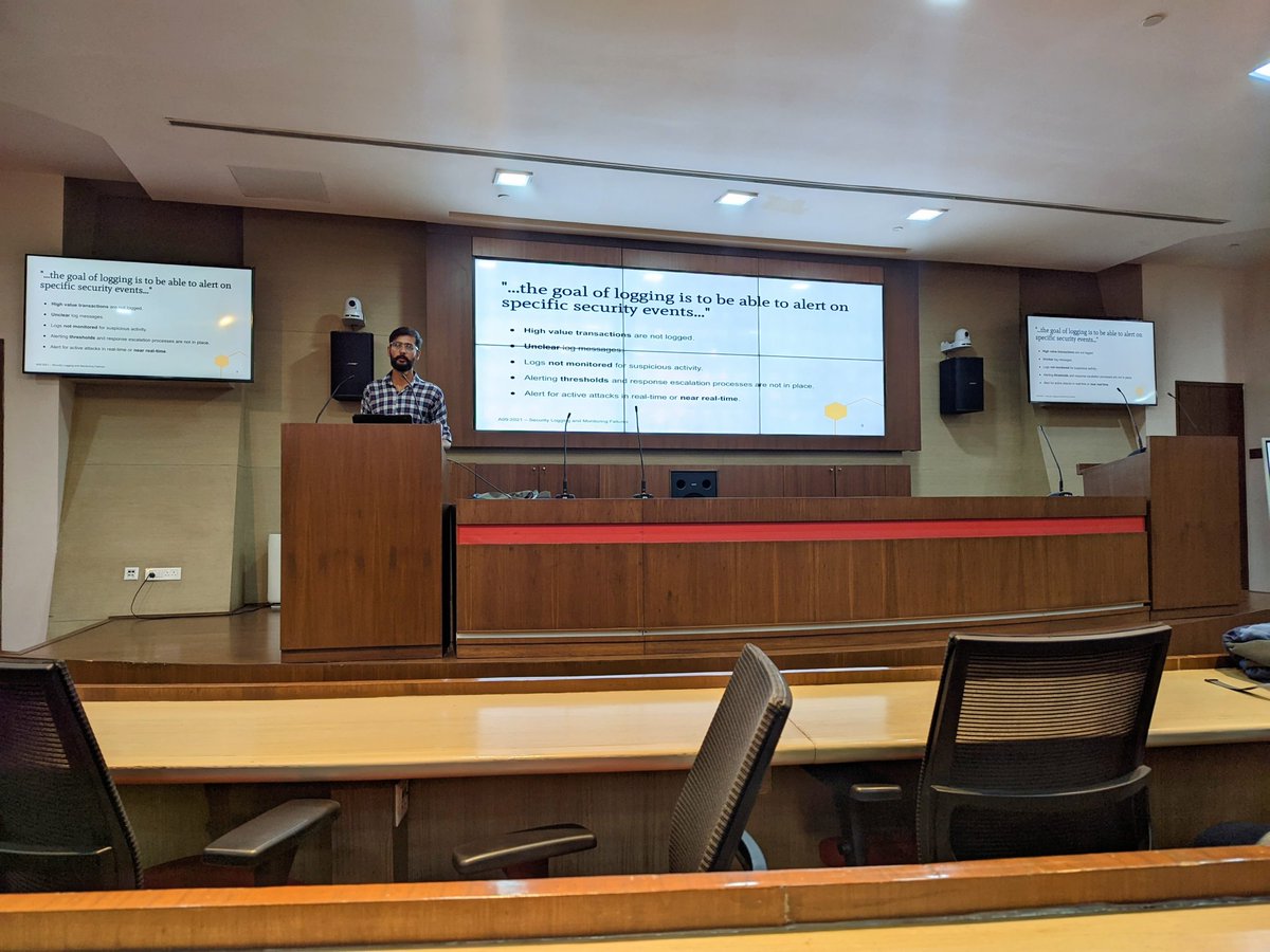 _Kr_Akash's tweet photo. Attended the inspiring 'Null Meet' today, where I had the opportunity to listen to some outstanding speakers and had some fantastic conversations.

Sharing some moments from the event.
#meetup #infosec
@nullDelhi https://t.co/YkyQ9QilBO