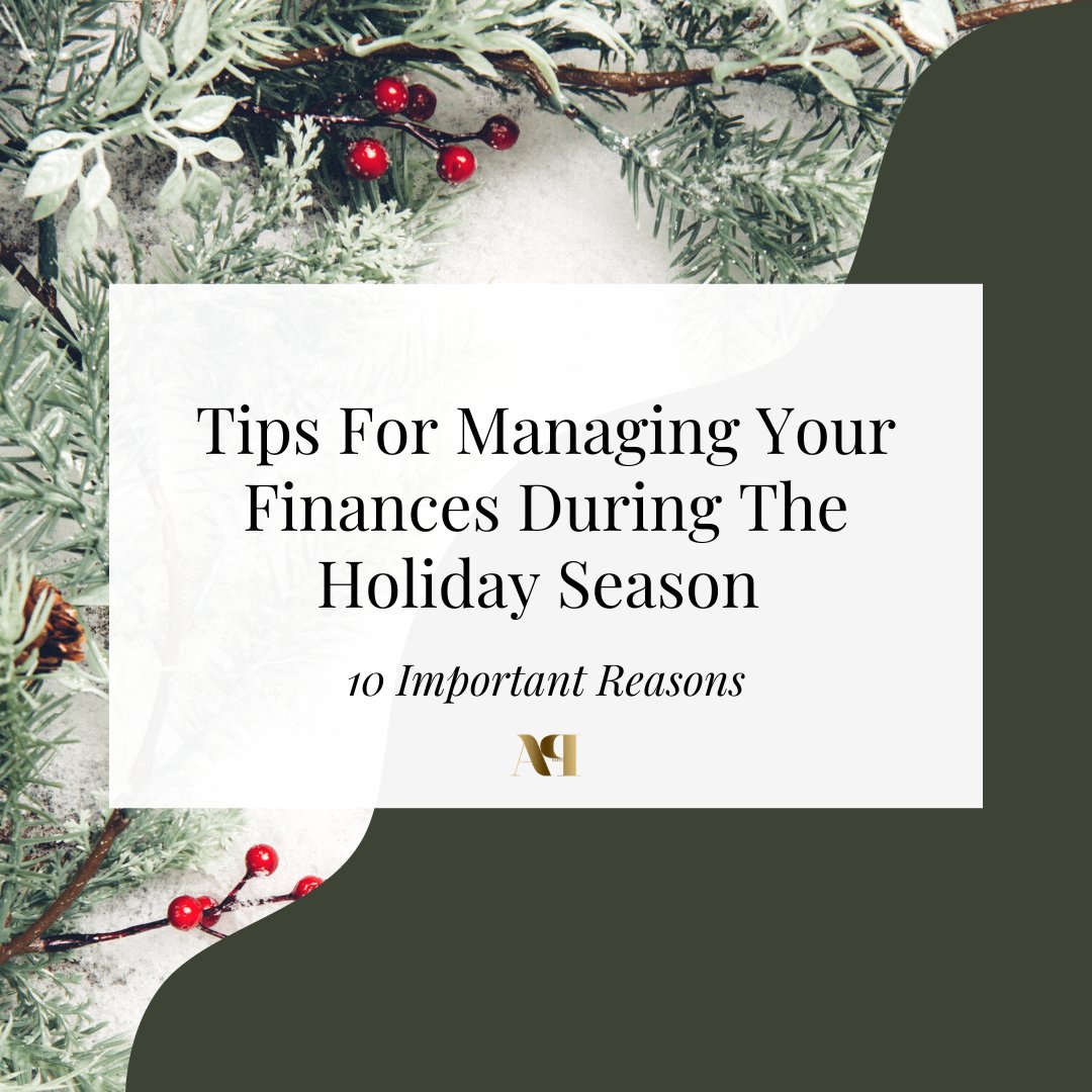 Tips For Managing Your Finances During the Holiday Season! I must say these are some GOOD tips to follow!

APElite.net