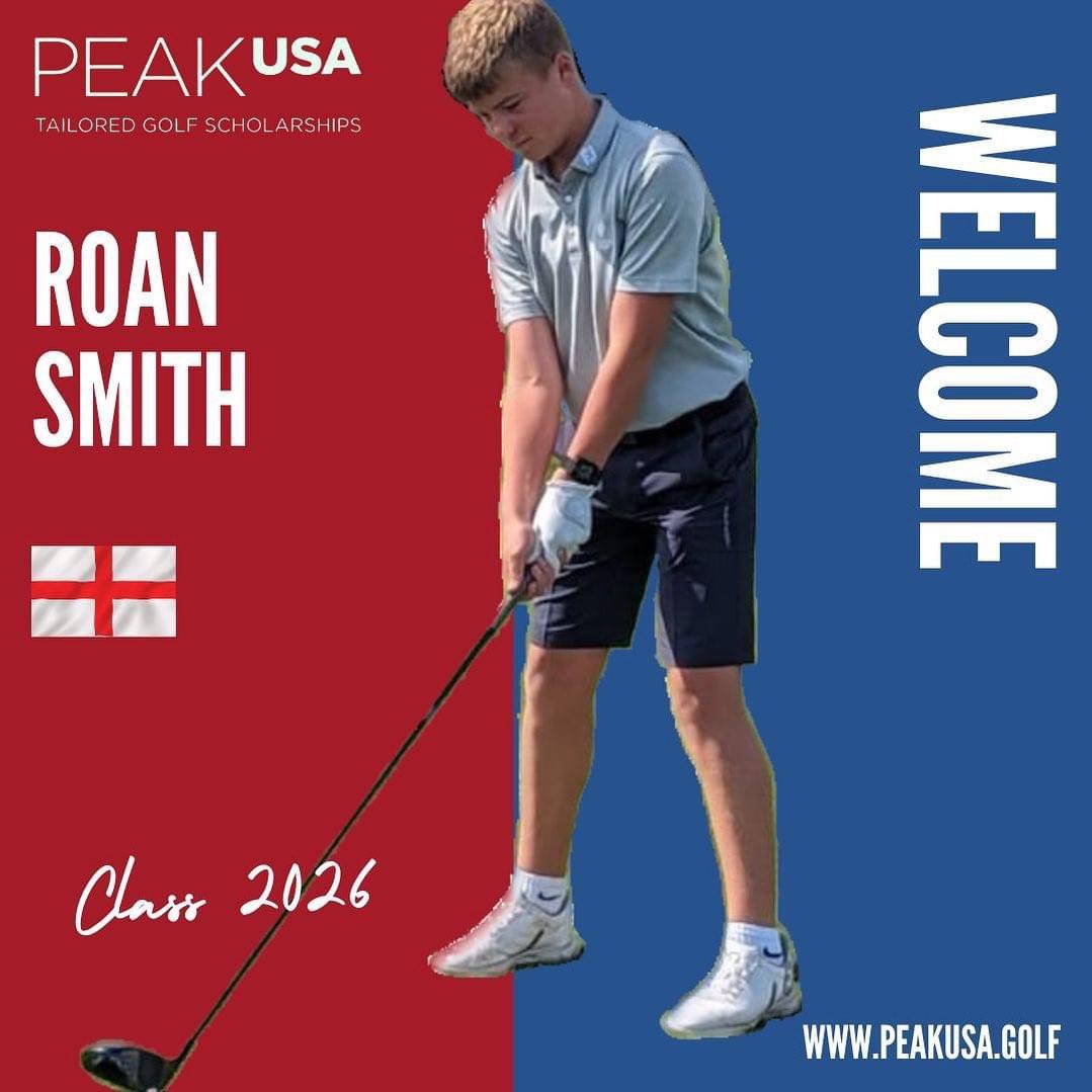 We would like to congratulate Year 11 student, Roan, on another fantastic milestone. Roan has recently joined the Team Peak USA 2026 recruitment class. Roan has had a great season, getting his handicap cut to +0.2 and has been selected for the North of England regional boys squad