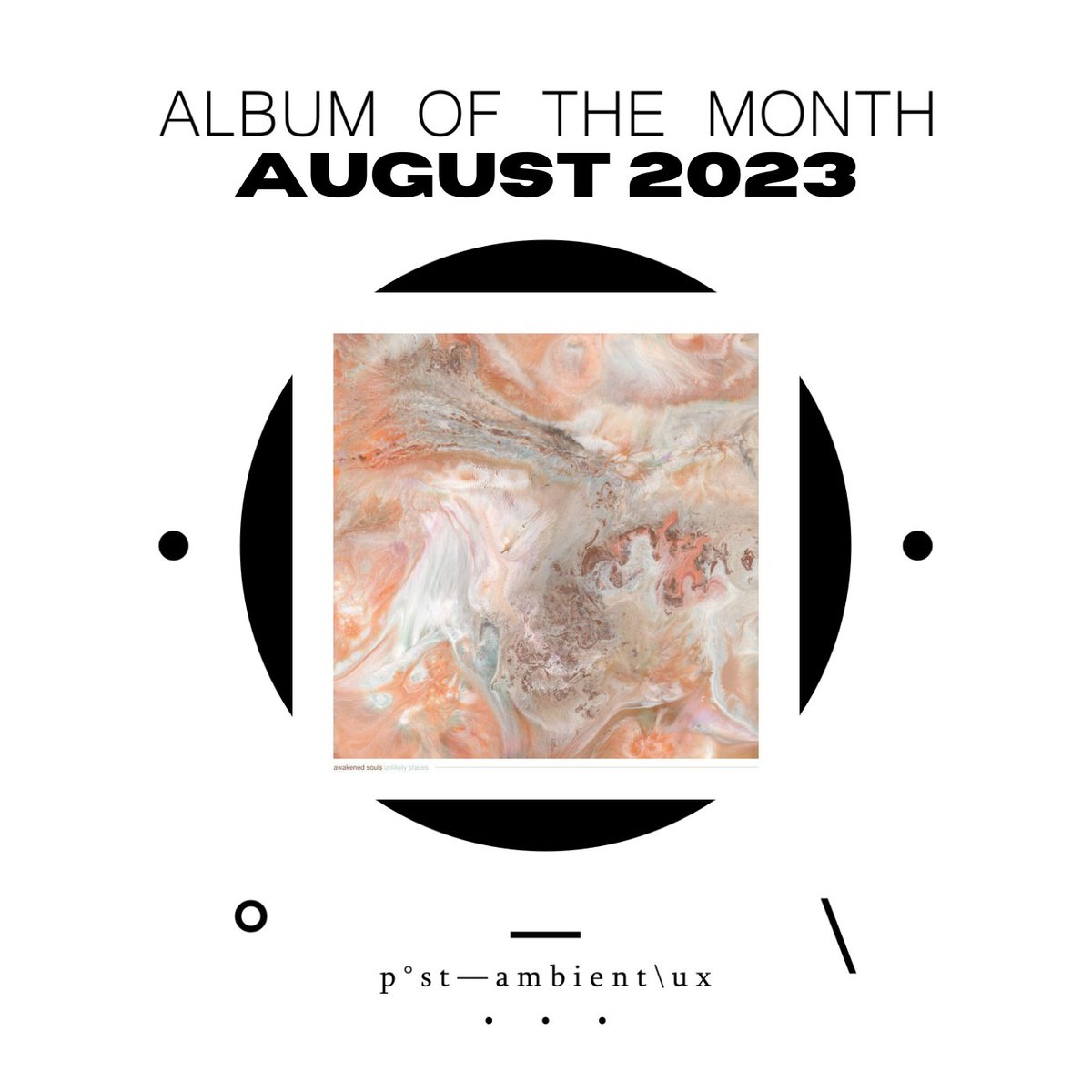 ► #albumofthemonth : AUGUST 2023
• awakened souls
• unlikely places
• pitp.bandcamp.com/album/unlikely…
