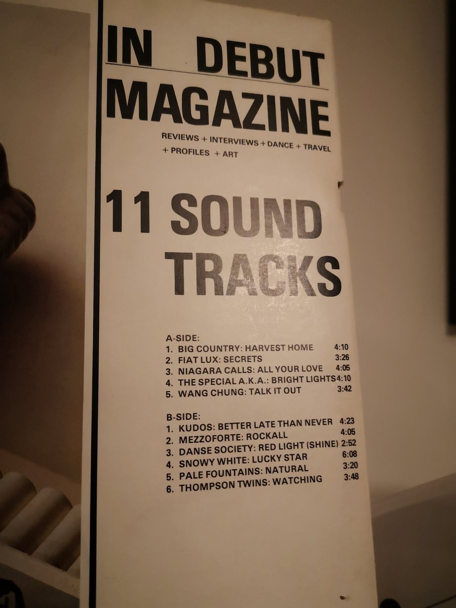 An indulgent day working through my vinyl collection and .... I find this absolute gem.  First play for nearly 40 years.  And who is that on side 1, song 2? And full feature on pages 26 &amp; 27? <a href="/fiatluxofficial/">Fiat Lux</a> 🎹🎶🎷🎸🎤