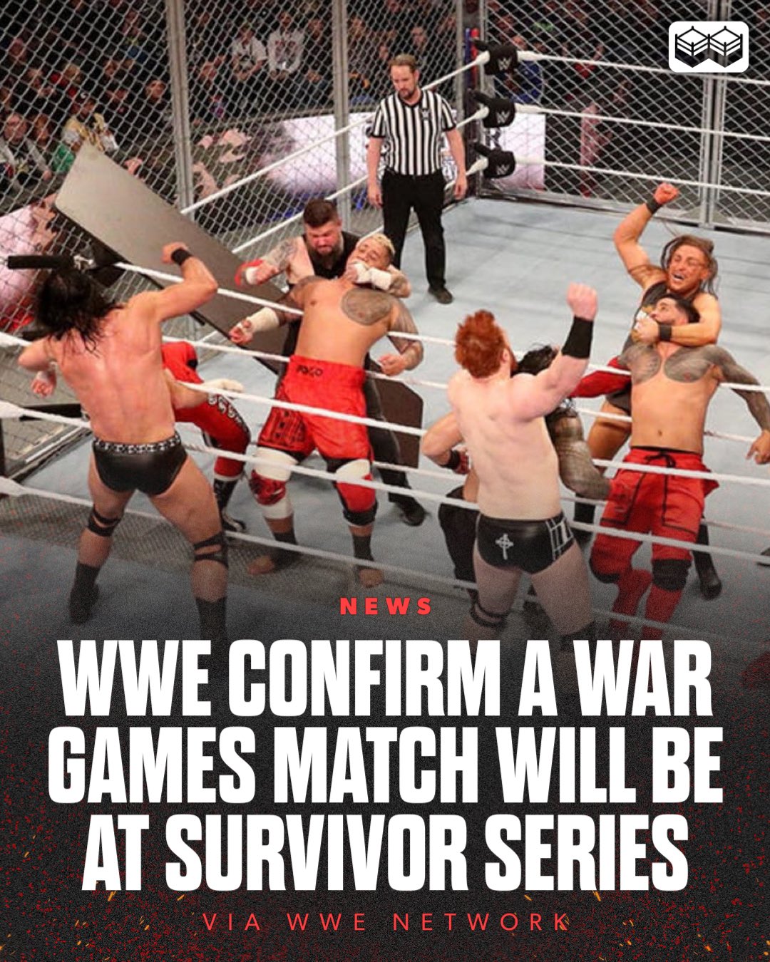 WWE Confirms War Games Return at Survivor Series