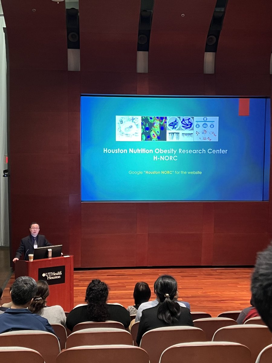 HOUSTON Nutrition Obesity Research Center (H-NORC) Symposium starting now!