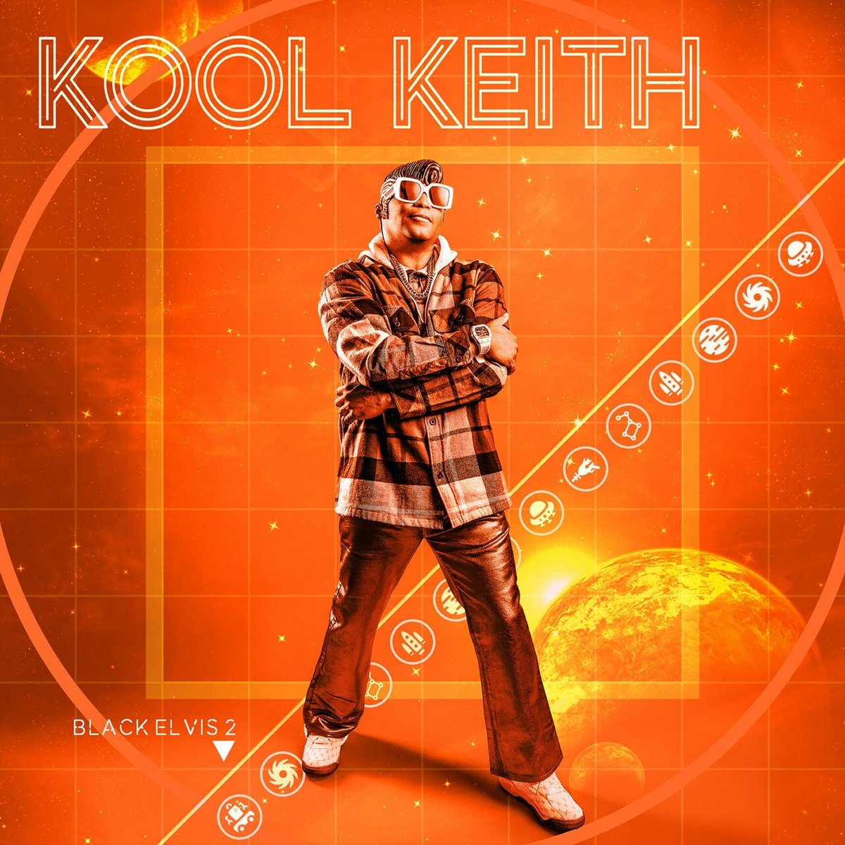 #Nowplaying #headphonelistening @UltraMan7000 #koolkeith with his long awaited (by me anyway) follow up Black Elvis 2 from 2023 on @MelloMusicGroup