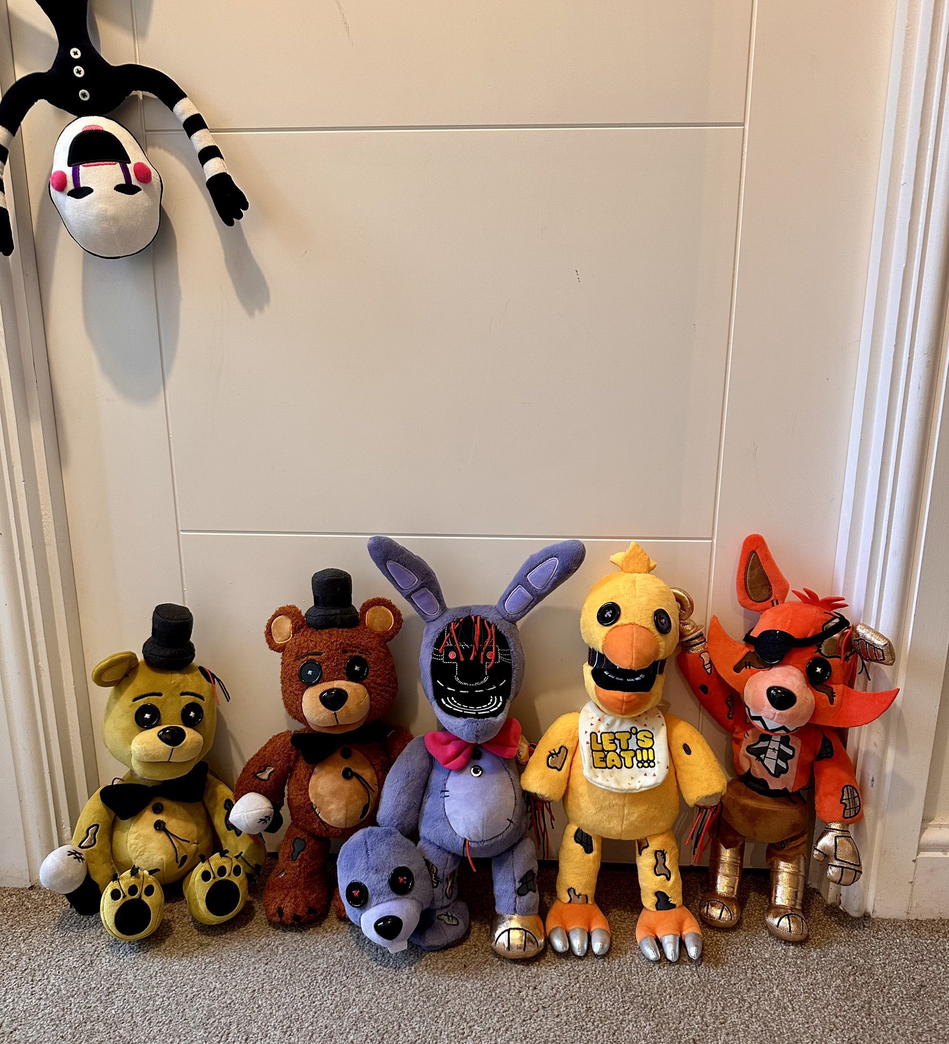 All New Withered Freddy, Withered Bonnie & Withered Foxy Plushies