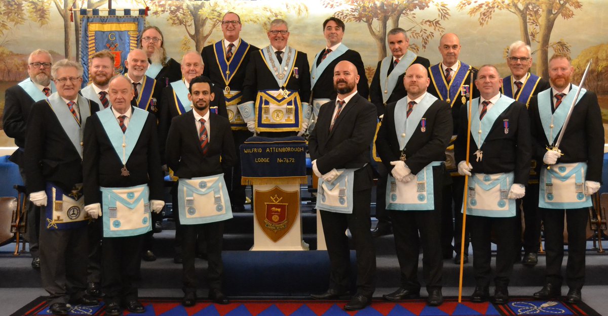 Wilfrid Attenborough Lodge had a double raising at their October meeting. November 13 will be the installation of their new Master. Spaces available if you wish to join us: contact@wilfridattenborough.com 
#Freemasonry #MakingGoodMenBetter