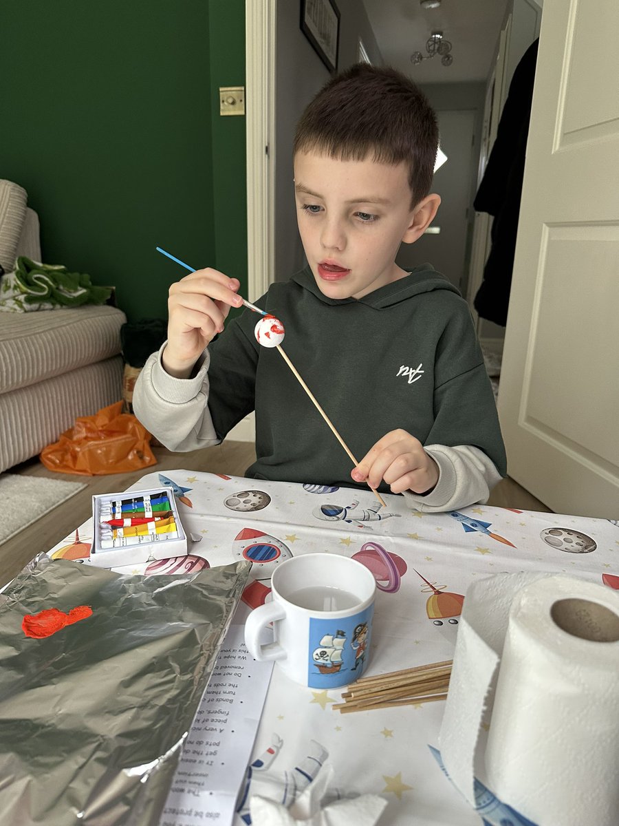 bethszpadt's tweet photo. @ympsrees @YstradPrimary half term school project making! Concentration face in full swing! https://t.co/quv3Uoryxc