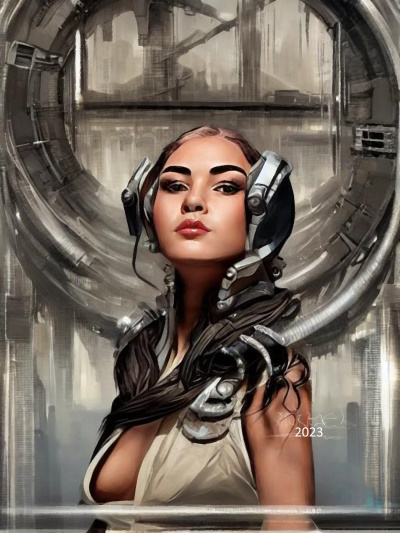 Blackfireink01's tweet photo. "Rogue (R06U3)" by yours truly.
#cyberpunkfemale #cyberpunk #scifi #sciencefiction #woman #girl #sexy #scifiart #scifiartwork #cyberpunkart #cyberpunkportrait #art #artwork https://t.co/aLJ9TRzYxE