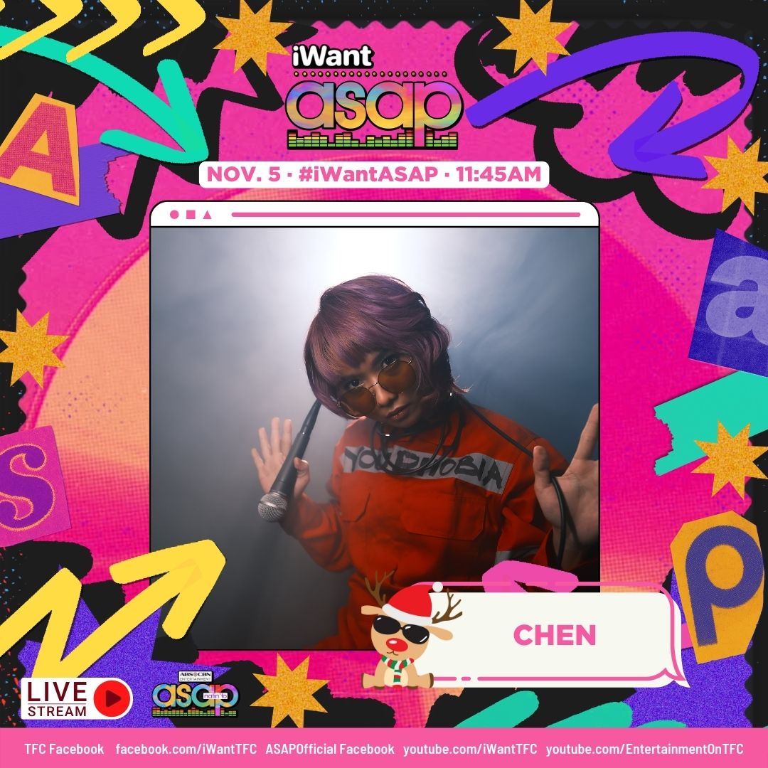 Online Squadmates! Stand-out this Sunday kasama ang paborito mong online barkada with Chen!

See you LIVE on iWant ASAP! 🤩🥳🎉