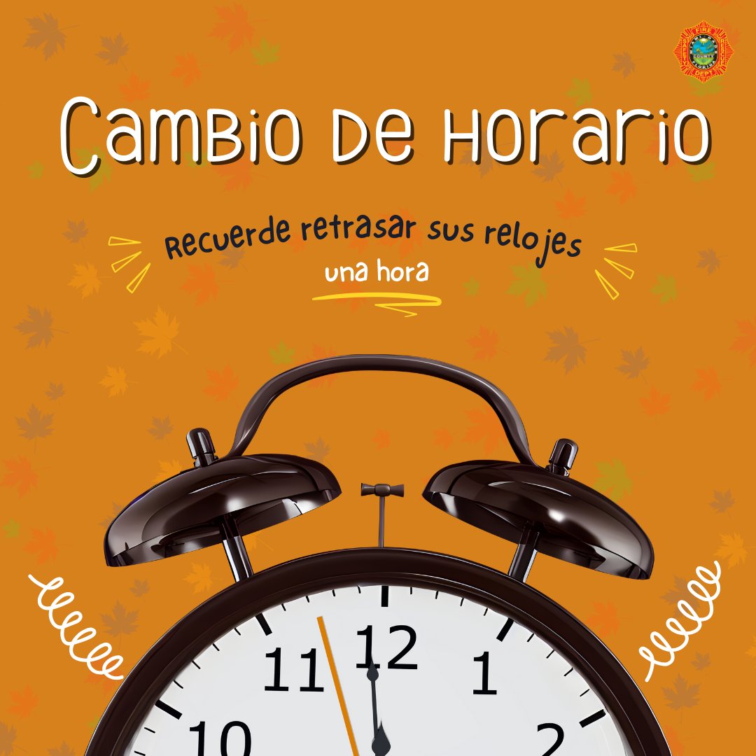 MiamiDadeFire's tweet image. #MDFREnEspañol: Este domingo 5 de noviembre, retrase su reloj 1 hora y refuerce la seguridad de su hogar

✅Revise las baterías de las alarmas de humo y de los detectores de monóxido de carbono (CO)
 
✅Reemplace las alarmas de humo cada 10 años y los detectores de CO cada 5 años