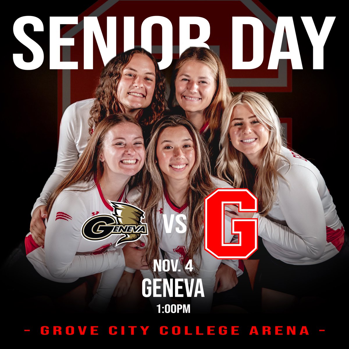 It’s SENIOR DAY!!!! We are at home today for a pivotal conference match. Please come out to support our Seniors at 1pm today in the Arena!
#1percentmore #wolverinestogether