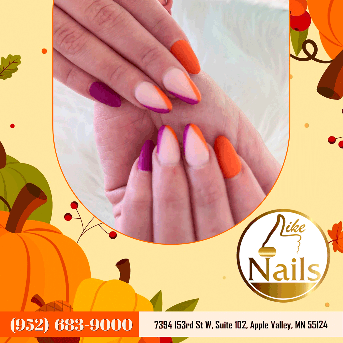LikeNailsSpa1's tweet photo. "Discover a world of nail perfection at Like Nails Spa! 💅✨ Elevate your style with our expert nail art and top-notch services.
#gelnailpolish #nails #gelpolish #nailsofinstagram #gelcolor #nailslove #naildesign #nailart #instanails #coffinnails #greennails #summernaildesign https://t.co/c454GwZH7q