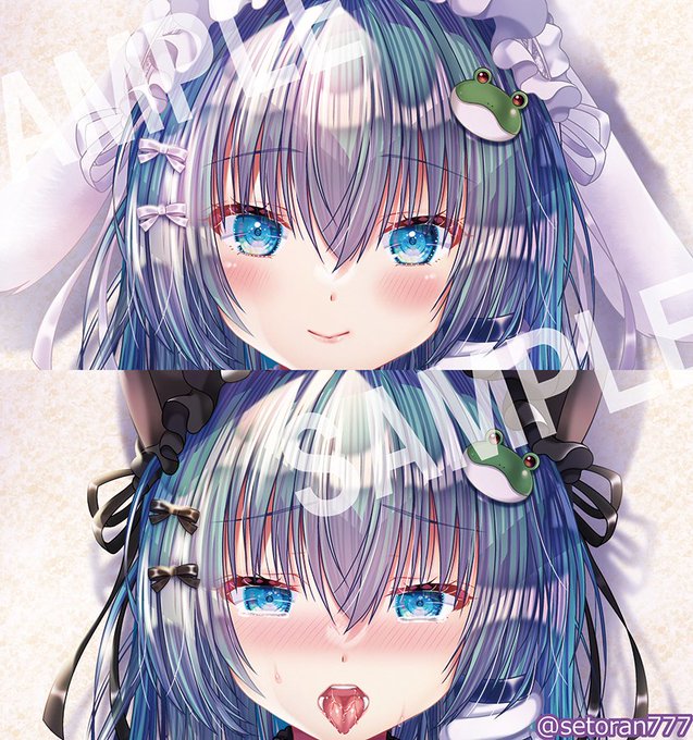 『両面膝枕クッション こっちにおいで♥えちえちうさにゃん早苗さん』
https://t.co/nbbr1bgnrf
今日の新作をさっそくBOOTHに追加しました👍
昇華転写カラー印刷、50×115cm、中綿あり。
秋例10でも頒布しますが、圧縮されて約60×50cmの大きさです。お持ち帰りが不安な場合はぜひ通販をご利用下さい📦 