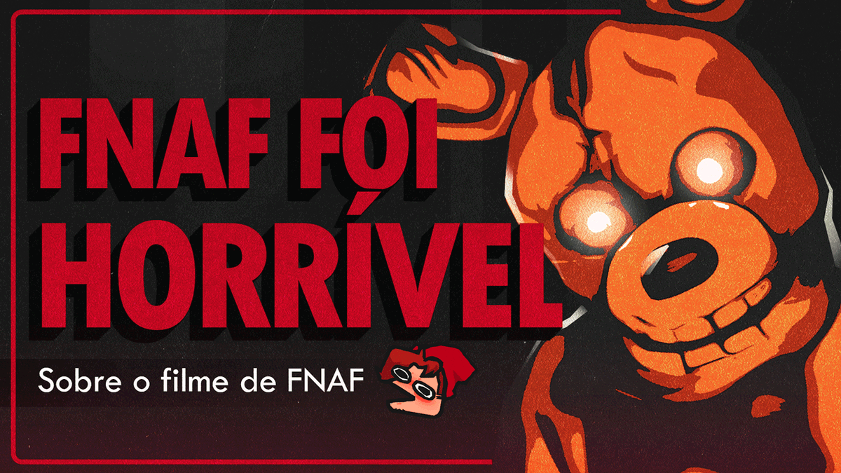 fennzyn's tweet photo. 🚨ATENÇÃO! 
Vídeo sobre Five Nights At Freddy's

Eu refiz esse vídeo pelo menos umas 20, por problemas de direitos autorais, então se quiser me ajudar pelo menos assistindo, ficaria grato.❤️
#FNAFMovie #FNAF #fnaffilme 

 [ https://t.co/lVrATzRyqr ] https://t.co/xM4OQhyUls