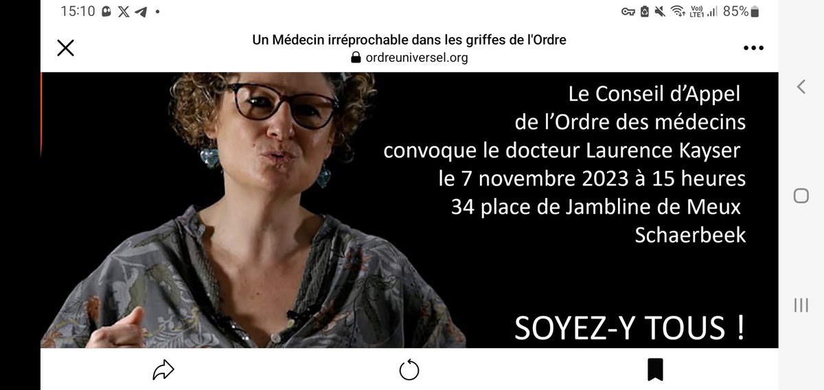 Docteur Laurence Kayser tweet media