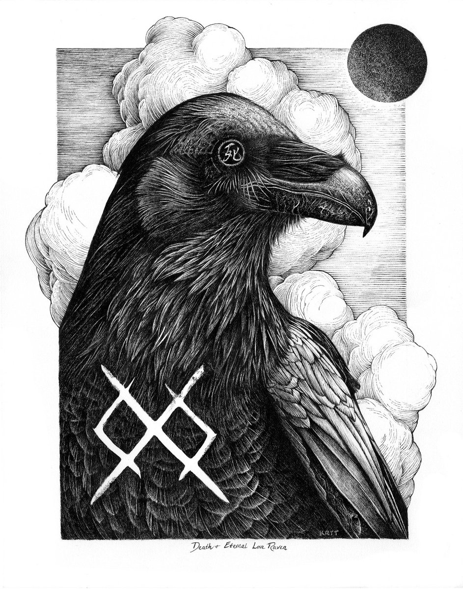 KarlTrewhelaArt's tweet photo. I'm Karl from UK, this is my dark art in Pen&amp;Ink https://t.co/8xrfEPi42u
