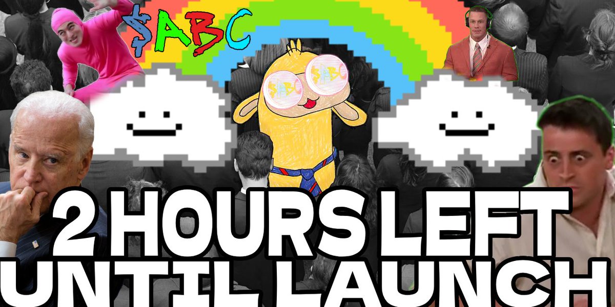 ABConHGE's tweet photo. $ABC 2 HOURS LEFT UNTIL LAUNCH ✅

NO PRE SALE ✅ 

LP BURN BEFORE LAUNCH✅

#SOL #Solana https://t.co/pkl2PnMxvT