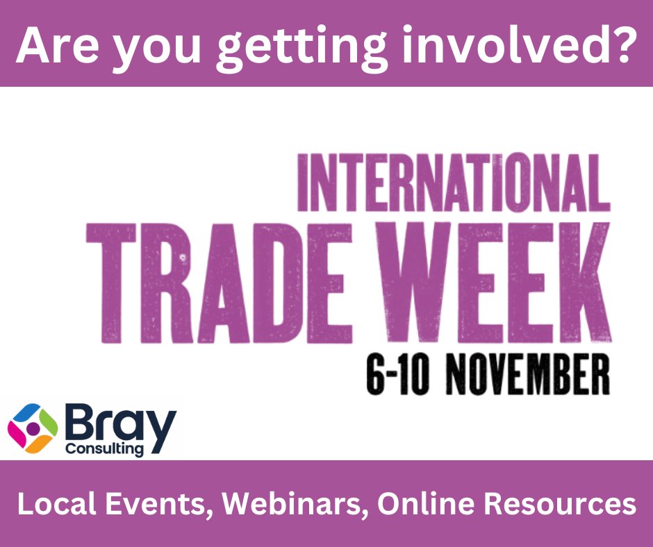 Today is the start of International Trade Week 2023. Is your company getting involved in any of the events or webinars this week? Check out the DBT website at events.great.gov.uk/website/11631/…
#ExportingIsGreat #InternationalTradeWeek #ITW2023 #UKmfg