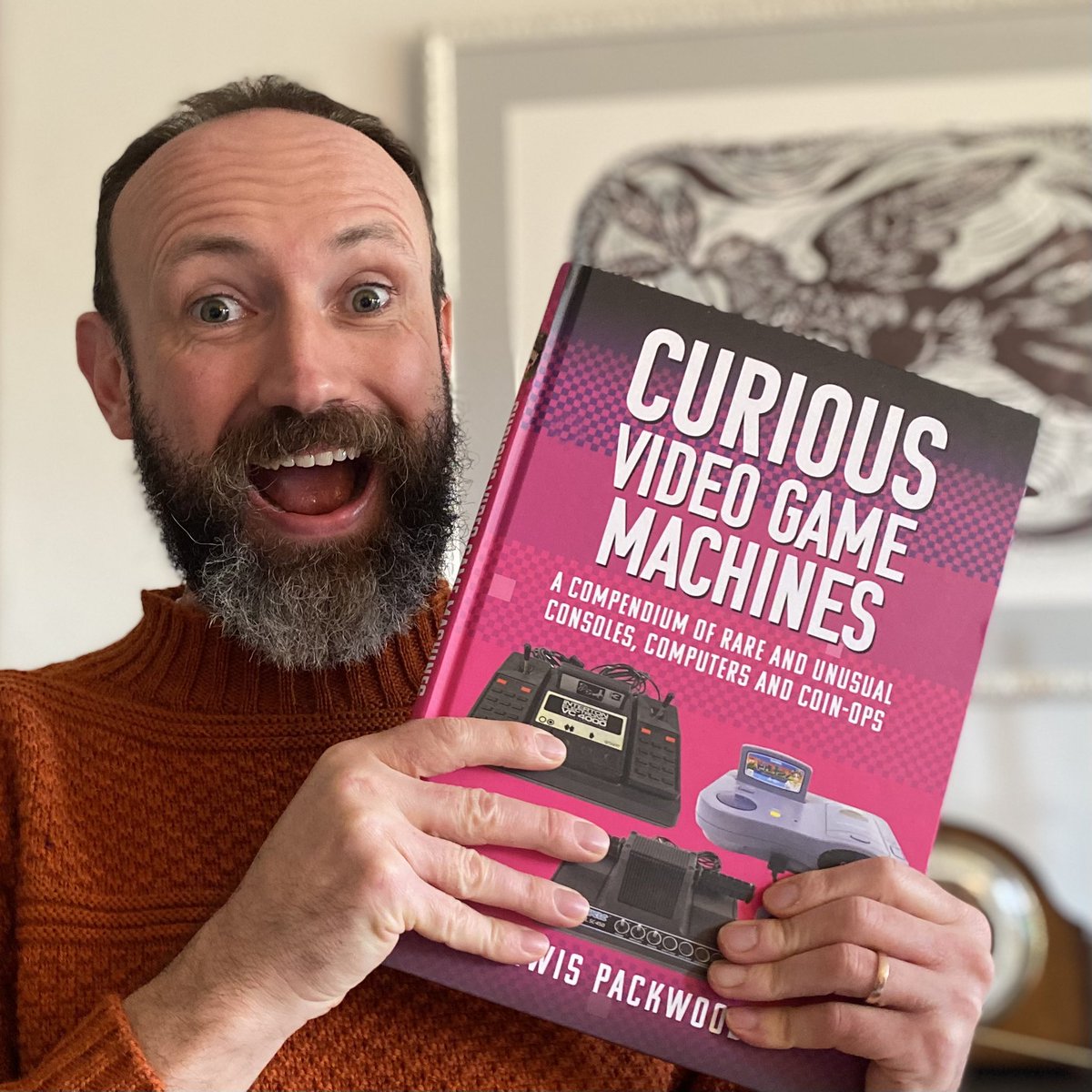 CURIOUS VIDEO GAME MACHINES IS OUT NOW! You can order it from @WhiteOwlBooks at pen-and-sword.co.uk/Curious-Video-… Follow the thread for a few highlights 👇