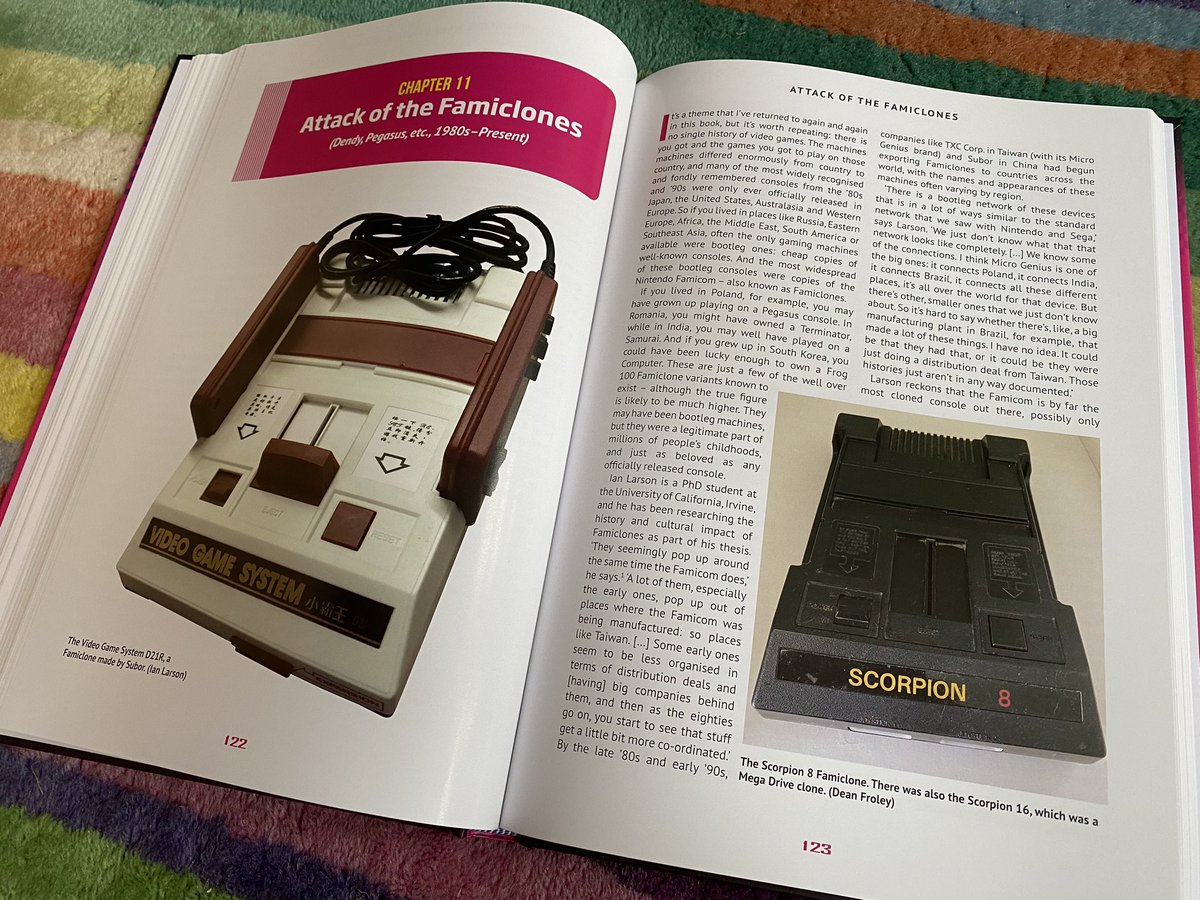 LewisPackwood's tweet photo. A whole chapter on #Famiclones! https://t.co/ddUj5xGA7v