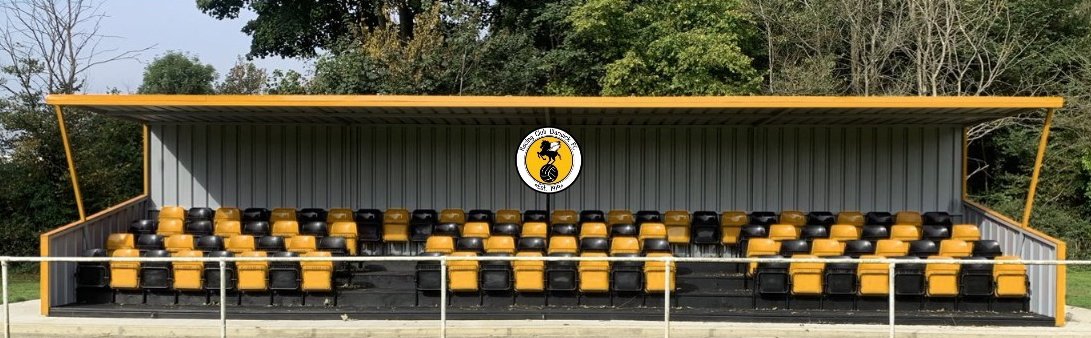 RCWFC's tweet image. 𝐆𝐫𝐨𝐮𝐧𝐝 𝐔𝐩𝐝𝐚𝐭𝐞 🏟

We are delighted to announce that we that we have purchased a new 100 seater stand 

The new stand will take our seating  capacity to 300

Stand to be installed early in the new year 

#UTR 🟡⚫️
#alwaysimproving 
@EliteStands