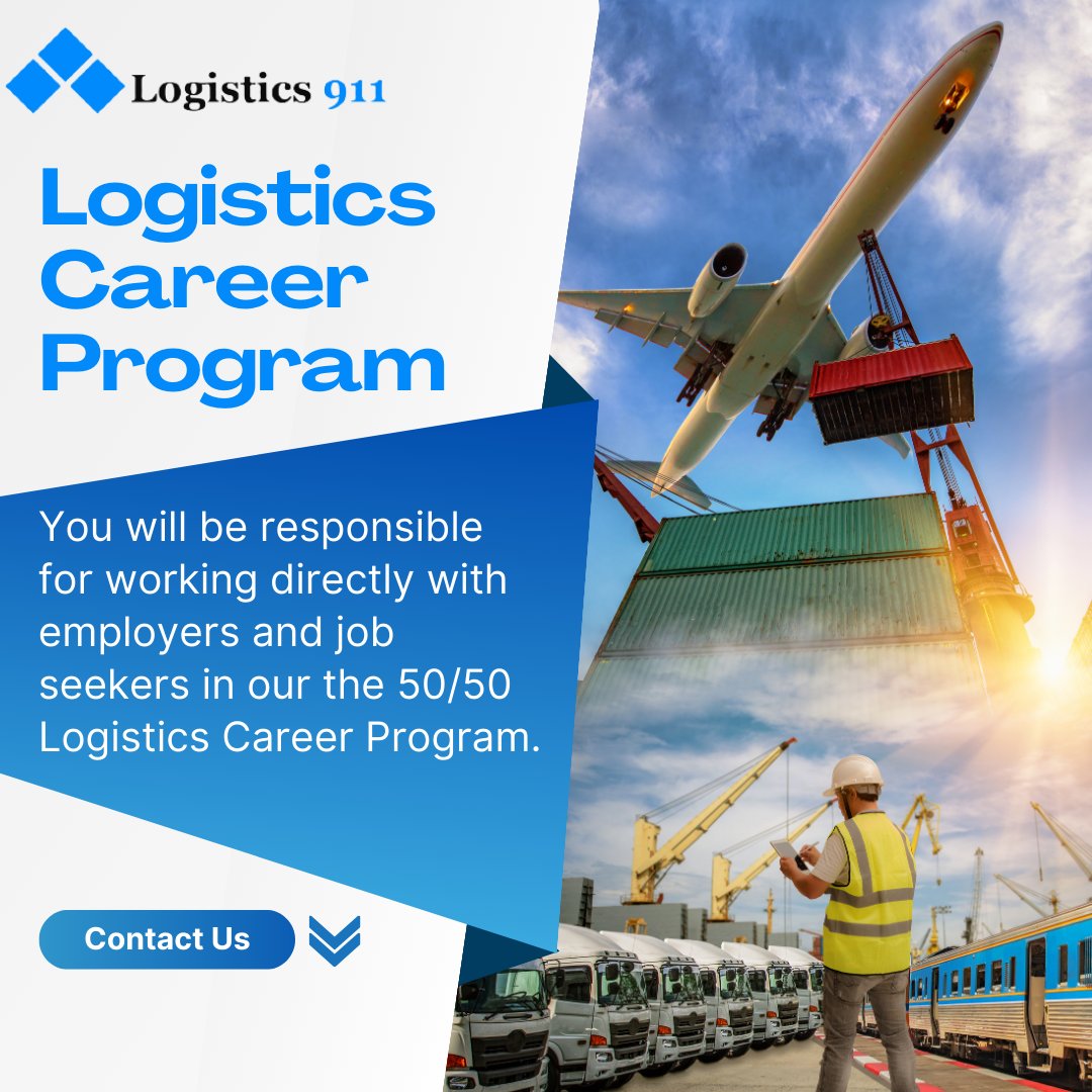 Logistics9111's tweet image. Join our Logistics Career Program where you&apos;ll play a crucial role in connecting employers and job seekers.

For more information visit: logistics911.com

#LogisticsCareer #CareerProgram #JobSeekers #Employers #CareerOpportunities #JobPlacement #HiringPartnership