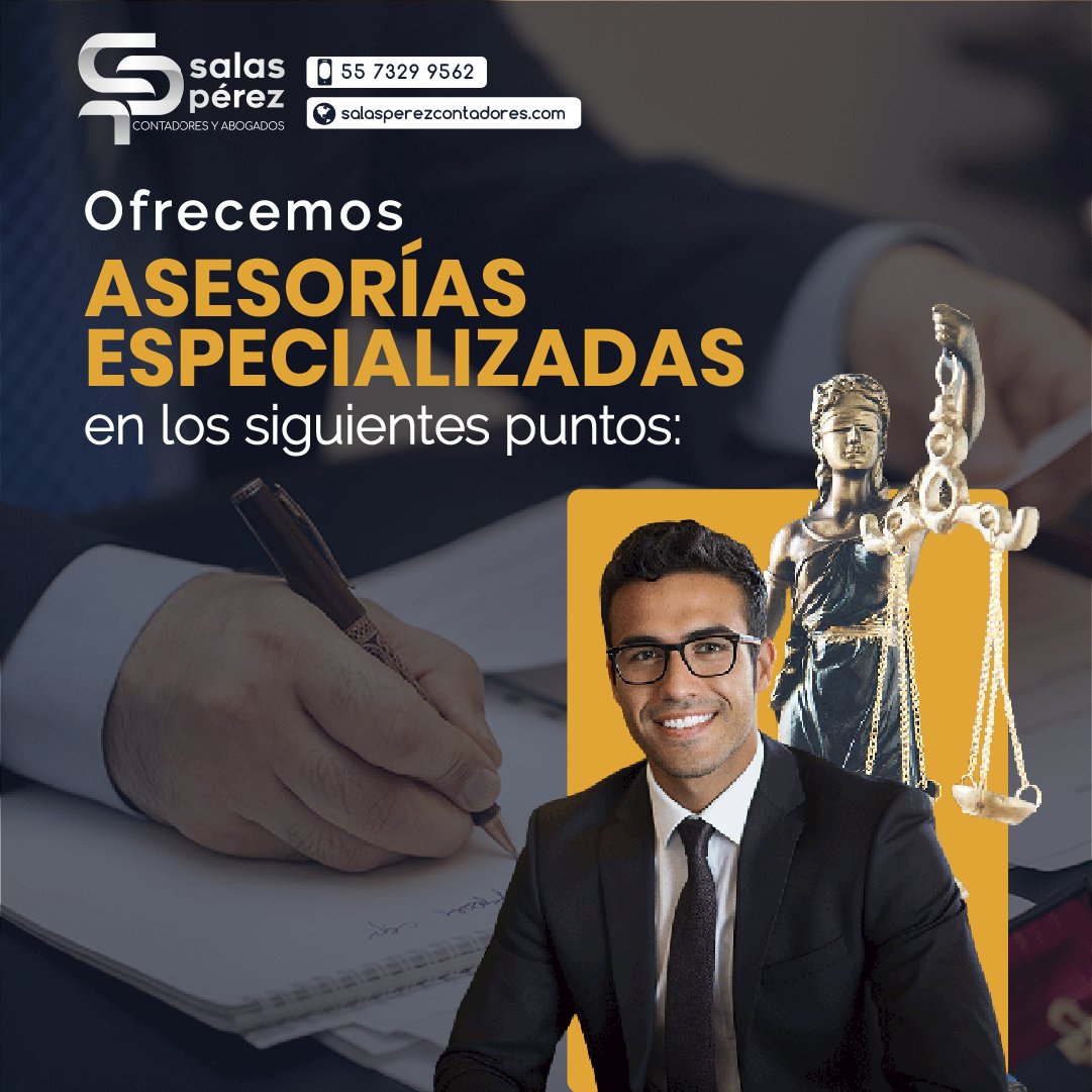 SalasContadores's tweet photo. Salas Pérez: Tu aliado tributario para una gestión financiera impecable. ¡Optimiza tus impuestos con nosotros! 📊💼📈

📲 Mándanos un mensaje 55 7329 9562
📧 contacto@salasperezcontadores.com
🌏 https://t.co/rJsvovpTJq

#impuestos #asesoriaslegales #finanzas #asuntosfiscales https://t.co/WM9pUg3MV9