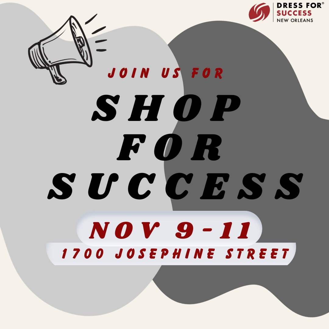 Shop 'til you drop and empower women at the same time! Join us November 9-11 to shop incredible pieces from our overstock, all proceeds go to our mission of empowering women.