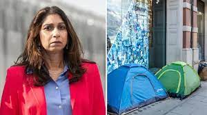 Suella Braverman used £25k of expenses to pay her parents Energy Bills for 5 years when she occasionally stayed there rent free. Then she steals homeless people's tents.