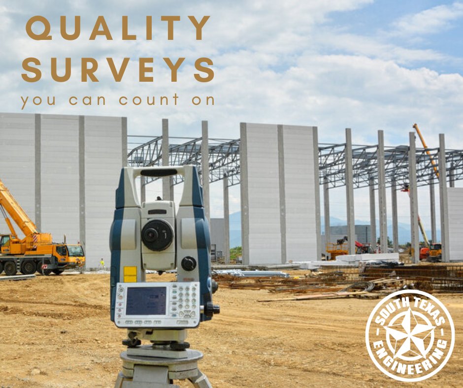 EngineersTexas's tweet photo. At South Texas Engineering, we provide surveys you can trust - call us today or visit our site to see what all surveying services we offer ➡ https://t.co/dSgjV6PTVP
.
.
.
#STXE #surveying #landsurveying https://t.co/SeZRlXhH0F