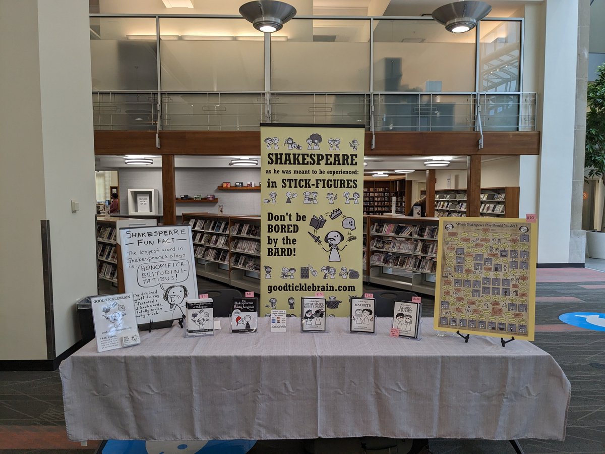 I'll be hanging out at the <a href="/ToledoLibrary/">Toledo Library</a> until 4pm today at the Toledo Comic Arts Festival!