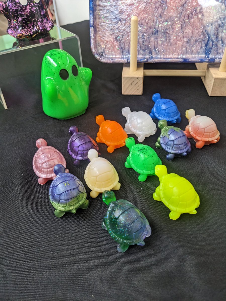 Brought along a few new friends for this weekend's winter market!