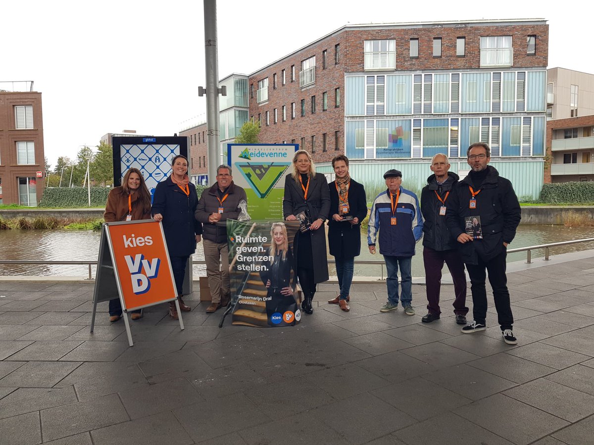 Op campagne met <a href="/RosemarijnDral/">Rosemarijn Dral</a> in Purmerend #ruimtegevengrenzenstellen