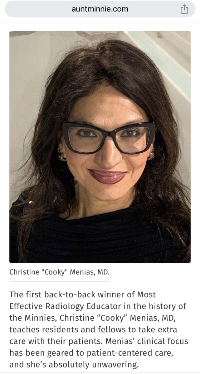 Congratulations to my dear friend who DEFINES radiology education.