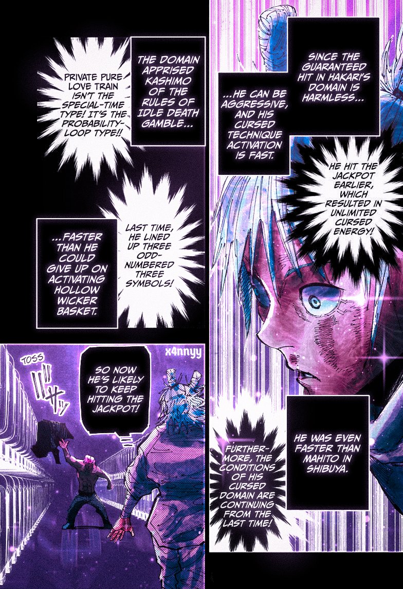 JUJUTSU KAISEN CHAPTER 187 COLORED
