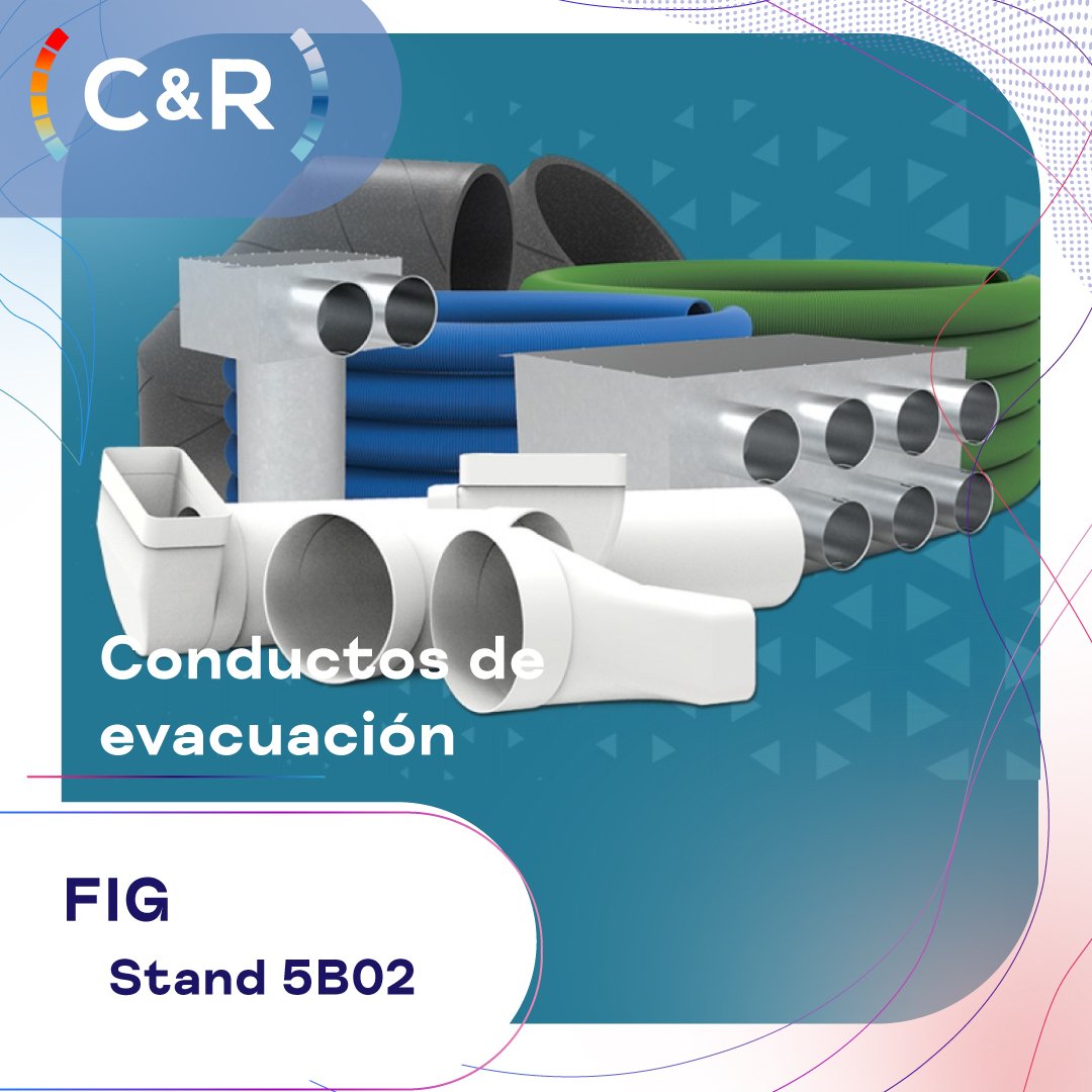 Feria_CR's tweet photo. ➡️ @FIG_SL_ es una compañía especializada en la fabricación de conductos para la evacuación de humos de calderas y calentadores de gas y gasoil, estándar y de condensación. Todos sus productos están homologados y conforme a la normativa vigente.

#FeriaCR https://t.co/wZL2JiyhhX