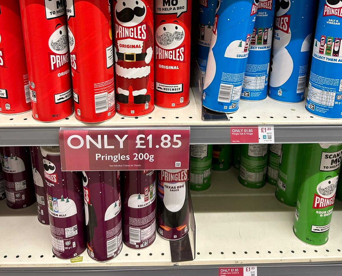 £1.85 for 200 actual grams at Waitrose. Worth dusting off the account for!