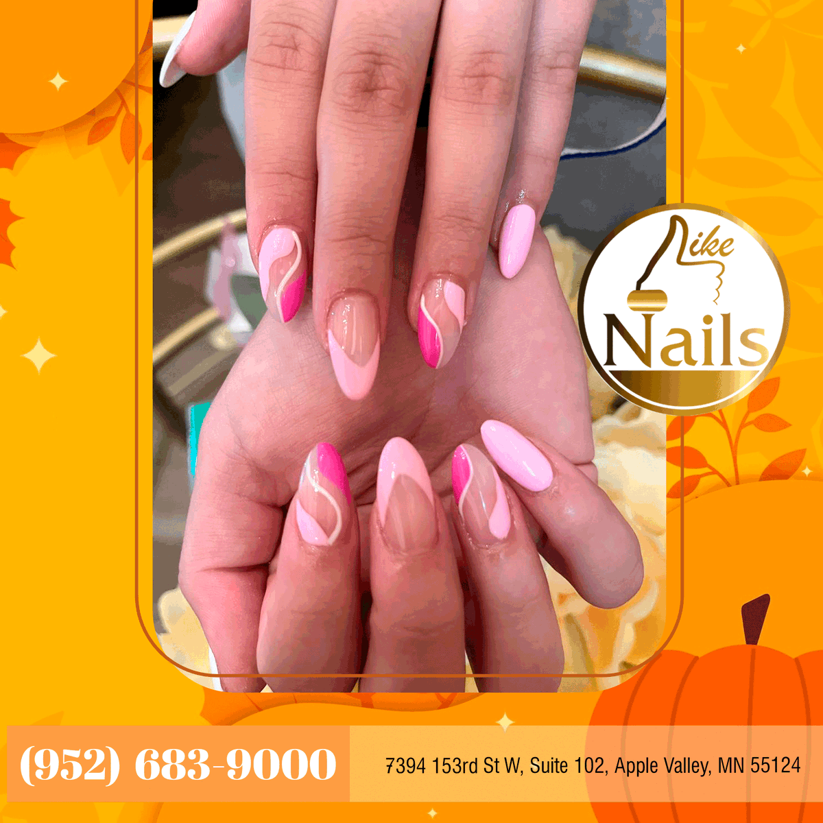 LikeNailsSpa1's tweet photo. 🌸Nails are the perfect accessory - they're always with you, and they can make or break any outfit.
🎉That's why it's important to keep them looking their best!
#gelnailpolish #nails #gelpolish #nailsofinstagram #gelcolor #nailslove #naildesign #nailart #instanails #coffinnails https://t.co/NvmFr5b0eG