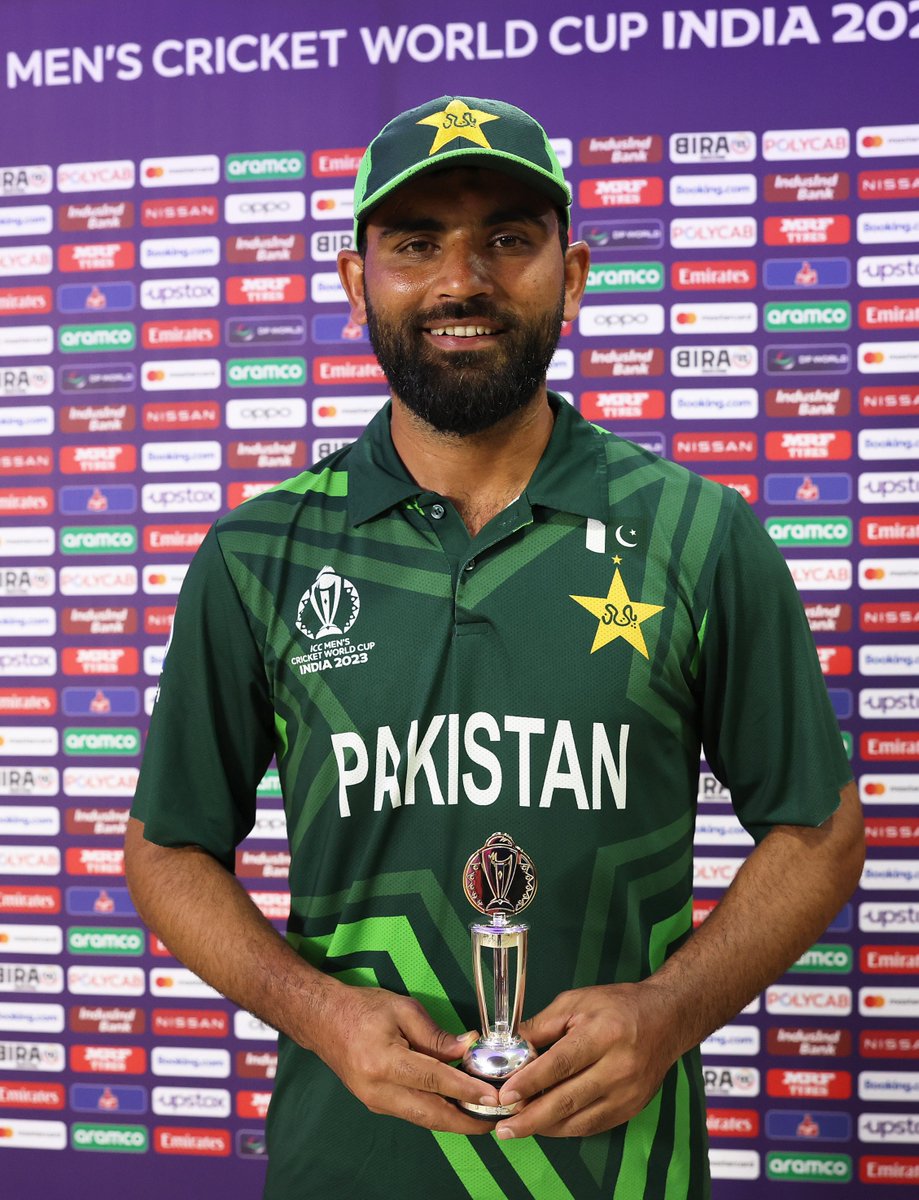 1️⃣2️⃣6️⃣ not out
8️⃣1️⃣ balls
1️⃣1️⃣ sixes
8️⃣ fours
1️⃣5️⃣5️⃣.5️⃣5️⃣ strike-rate

One of the most special <a href="/cricketworldcup/">ICC Cricket World Cup</a> knocks you will ever see! Player of the match <a href="/FakharZamanLive/">Fakhar Zaman</a> 🫡

#NZvPAK | #CWC23 | #DattKePakistani