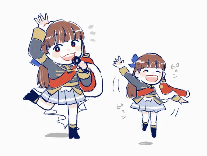 ころころとはしゃぐの可愛すぎたし、ぴょんこぴょんこしててずっとかわいいかった… 良かったねえ…っておばあちゃんの気持ちになった… #スタァライトバンドライブDAY1