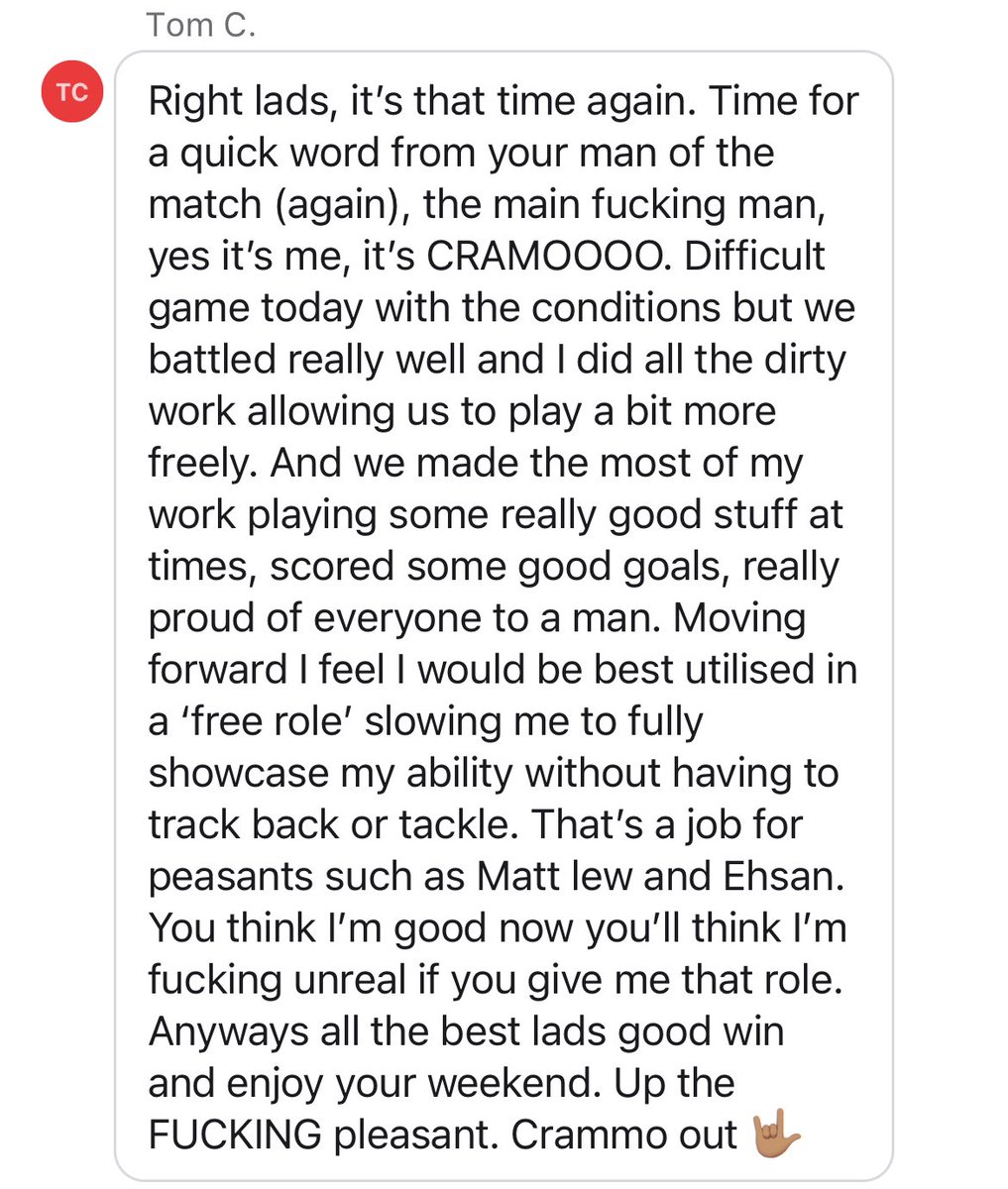 Mount Pleasant FC tweet media