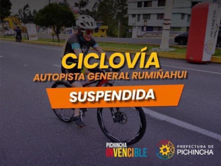 #RECUERDA|

Debido a los trabajos que se efectúan en el puente elevado de la Autopista General Rumiñahui, a la altura del puente 8, se mantiene suspendido el Ciclopaseo que se desarrolla los domingos en el carril central.

Informaremos oportunamente cuando se reanude la actividad