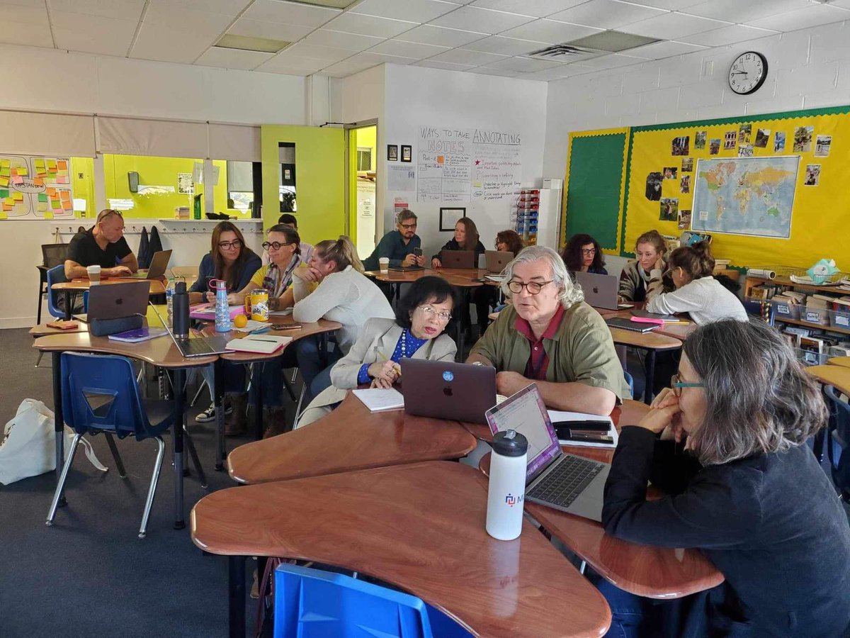 Formation en établissement [#AEFE #ZAN 🇺🇸🇨🇦] Engagement dans la labellisation <a href="/Efe3dZan/">EFE3D ZAN - Démarche EDD AEFE Amérique du Nord</a>
# ODD 
# projets 
# communauté éducative en faveur de l'EDD  
Bravo à toute l'équipe pour vos actions !   

Formation animée par @Claire_Marteau  
🏫<a href="/UNISNYC/">UNIS</a>
📆26 et 27 octobre