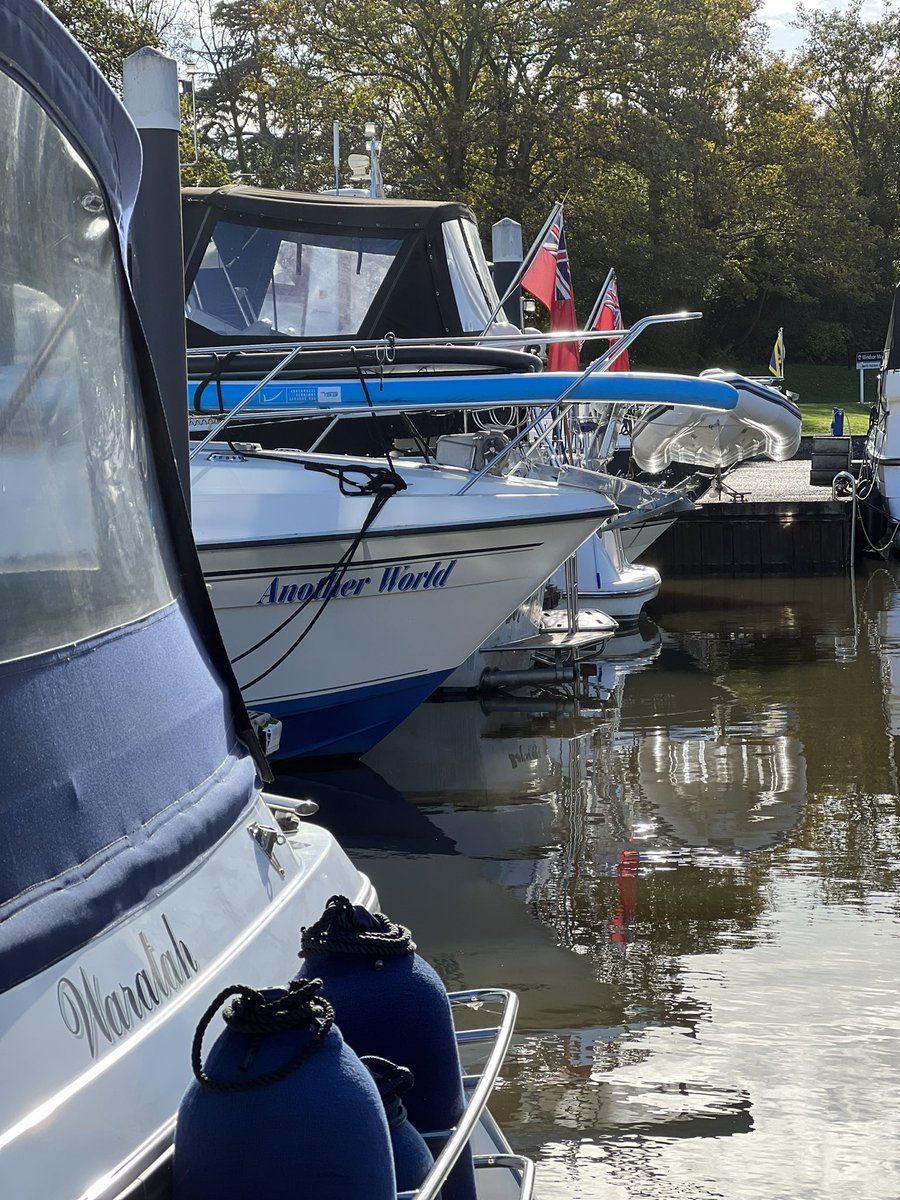 Lovely visit to Windsor Marina to see one of our clinker launches living it’s new life on the Thames. #BestLife #BoatLife #BoatBuilding