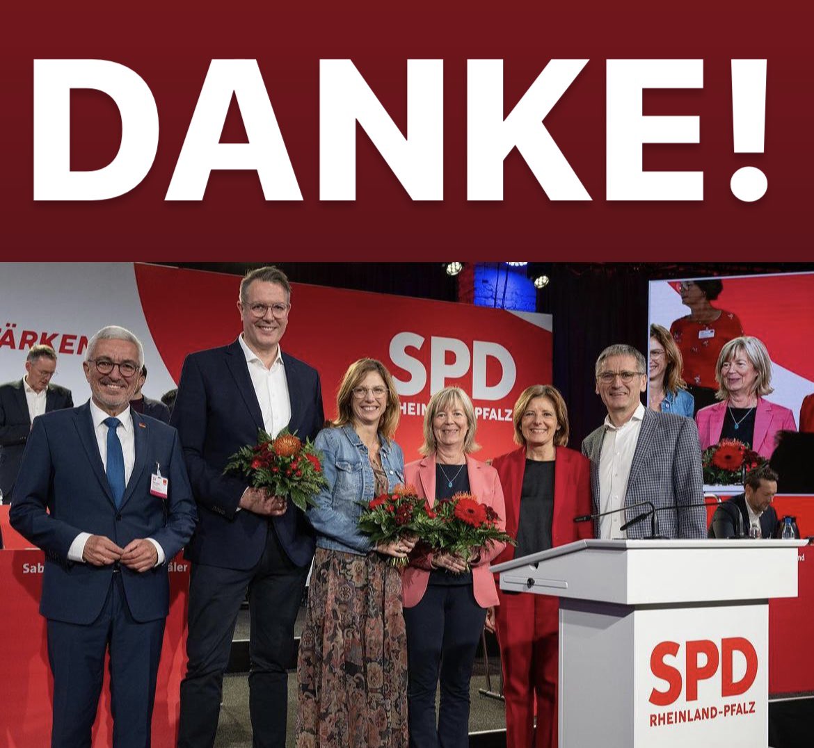 #Danke für die Unterstützung & das Vertrauen zur Wahl als stellvertretende #Landesvorsitzende der @spdrlp! Ich freue mich auf die Zusammenarbeit im #Team!! #Zusammenhalt