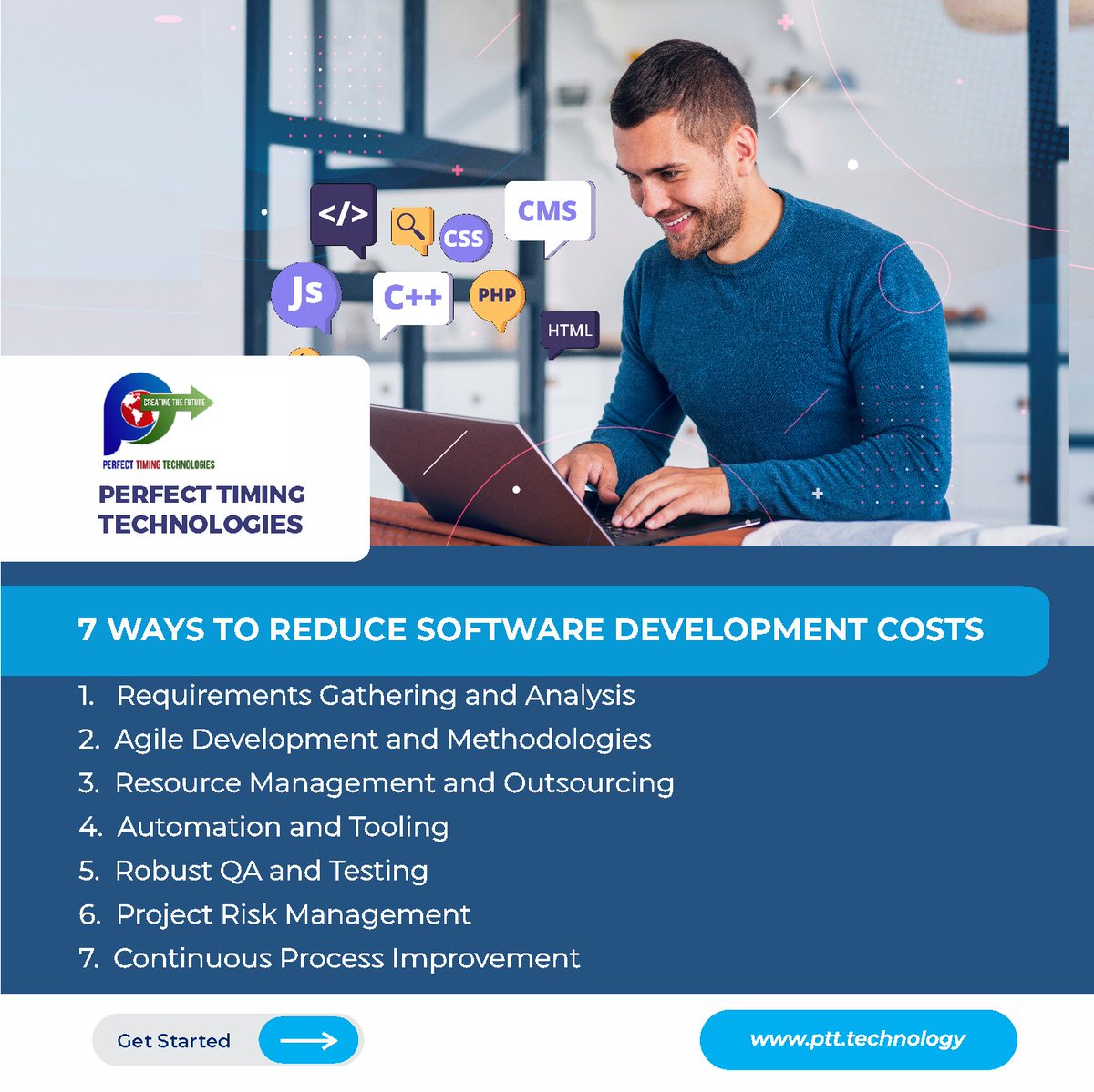 7 Ways to Reduce Software Development Costs

Read the full article at sam-solutions.com/blog/how-to-re… 

#SoftwareDevelopment #CostSavingTips #DevelopmentStrategies #TechSolutions #BudgetFriendlyTech #DevelopmentCosts #PerfectTimingTechnologies #TechEfficiency #BusinessSavings #Innovation