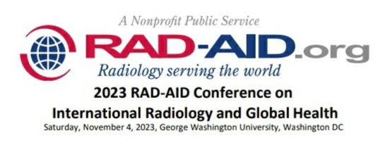 Happening now. #RADAID2023. Impressed to learn about the amaizing work <a href="/RADAIDIntl/">RAD-AID</a> does to improve global health.