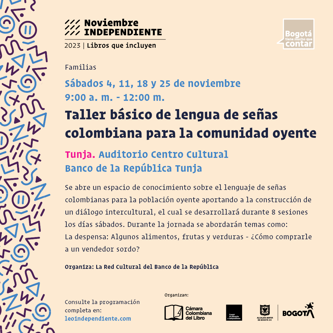 CamLibro's tweet photo. Este sábado y domingo celebramos que ya llegó #NoviembreIndependiente 🥳📖 El cielo nublado, pero los libros abiertos por toda #Bogotá.

Los detalles de la progamación en https://t.co/7uqv3kUrDo ⭐️ https://t.co/RIR4h0CL2U