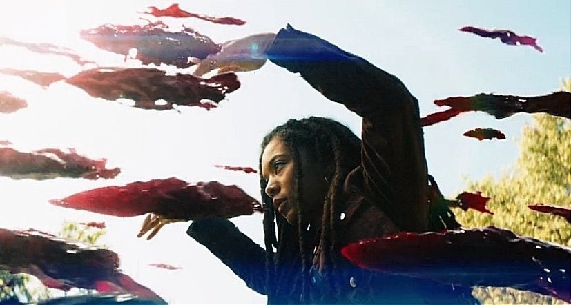 ItsJusNimmz's tweet photo. I just finished season 1 of @genv and OMG! 😨😨😨 #IWasNotReady !!!  
Im loving this universe building from @TheBoysTV to then #GenV great storytelling. Also this scene 👇🏾😳 https://t.co/WZIWdjG8lc