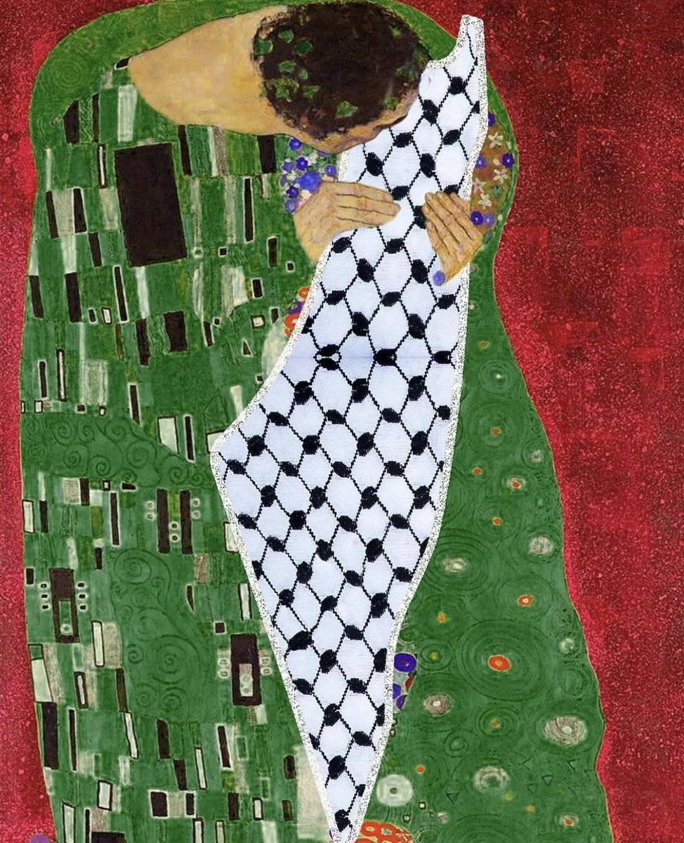 Klimt reinterpreted;

The kiss of Freedom ❤️🍉

By Rami Kanso